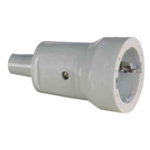 Stickpropp hona grå jordad