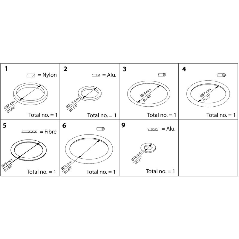 DANFOSS INSPECTION KIT SVL DN 65...