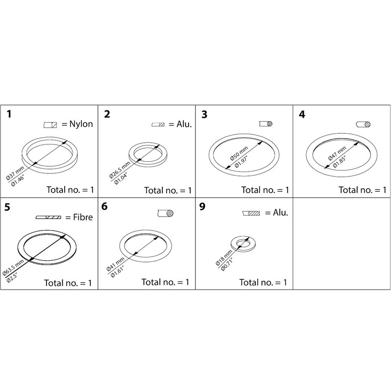 DANFOSS INSPECTION KIT SVL DN 50...