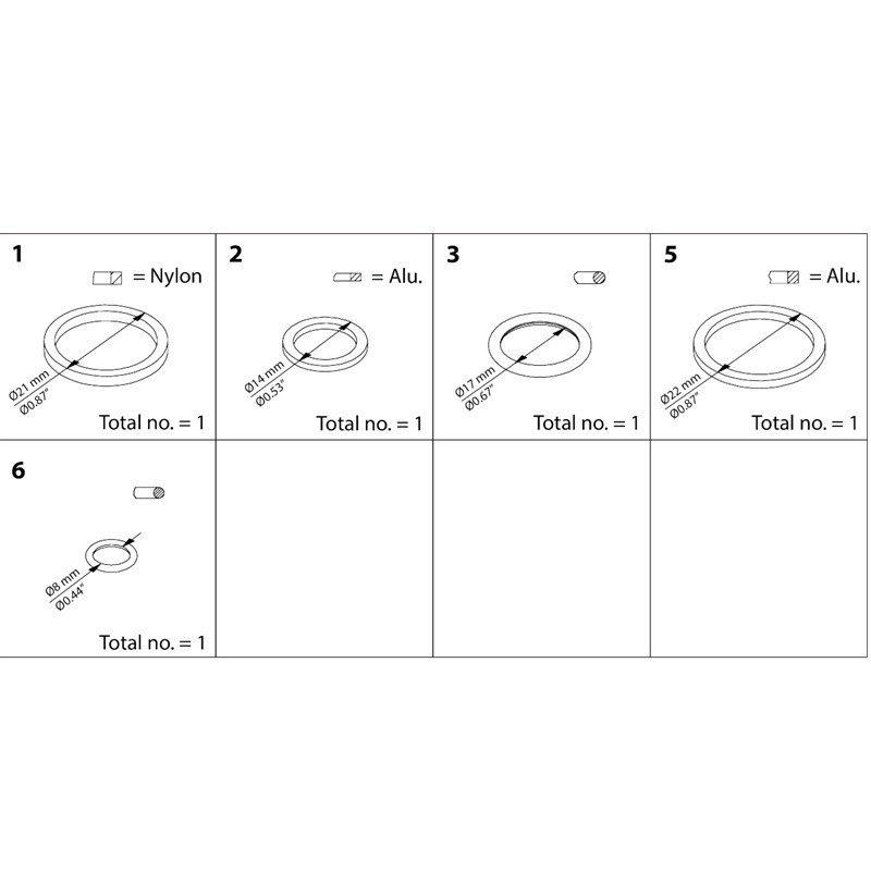 DANFOSS INSPECTION KIT SVL DN 6-10...