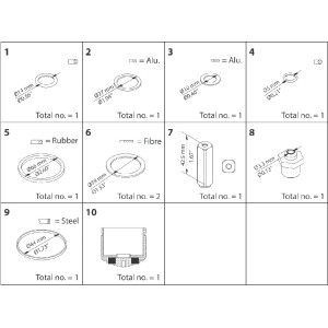 DANFOSS REPAIR KIT EVRA 25...