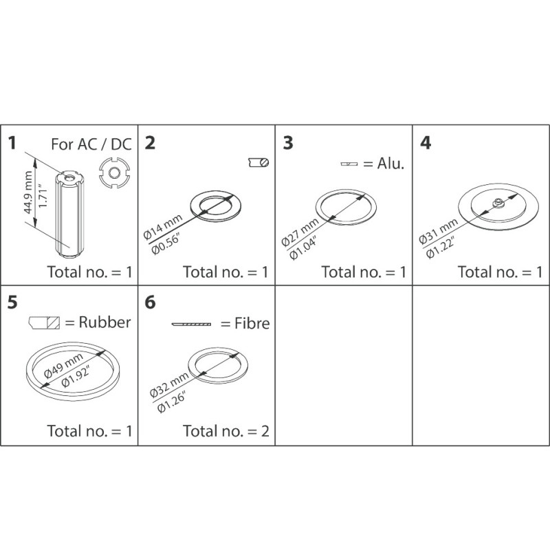 DANFOSS REPAIR KIT EVRA 15 032F2331