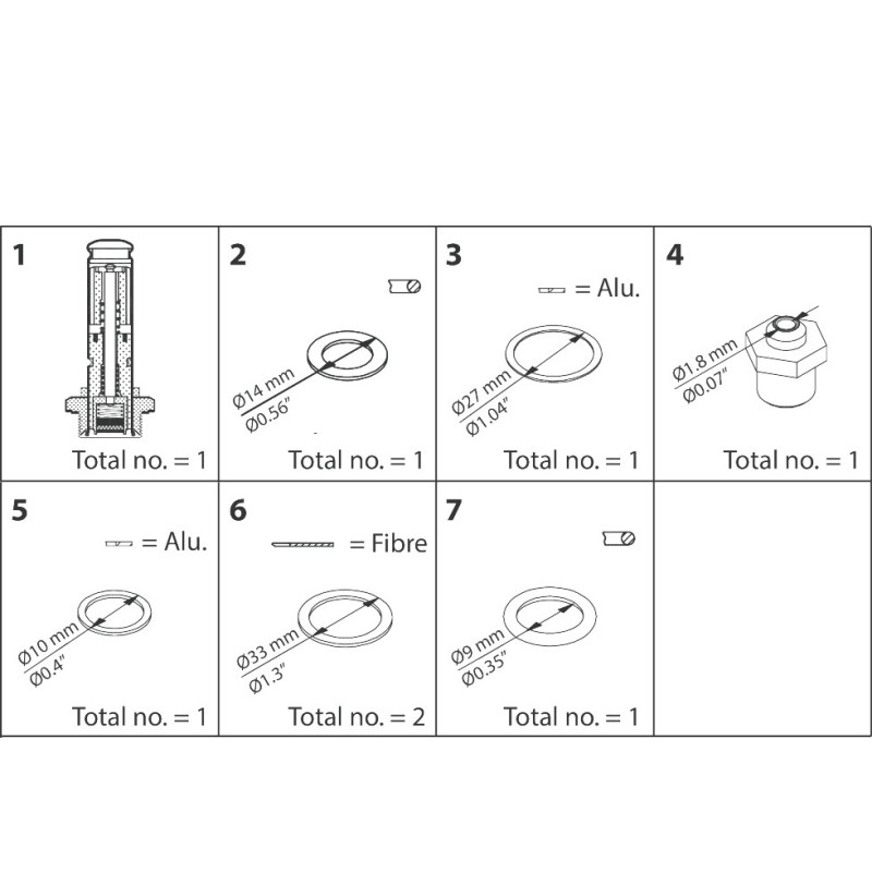 DANFOSS REPARATIONSSATS EVM NO NY...