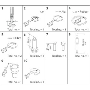 DANFOSS OVERHAUL KIT EVRAT...