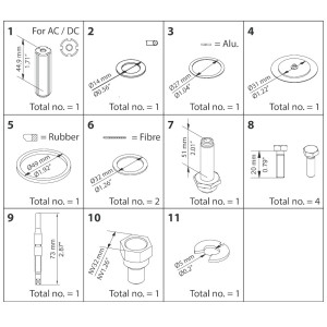DANFOSS OVERHAUL KIT EVRA...