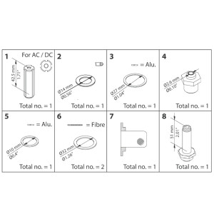 DANFOSS OVERHAUL KIT EVRA 3...
