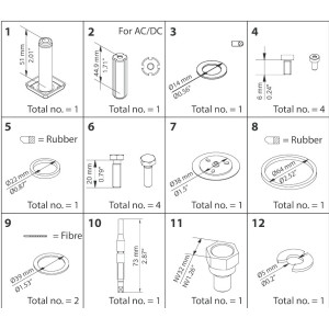 DANFOSS OVERHAUL SET EVRA20...