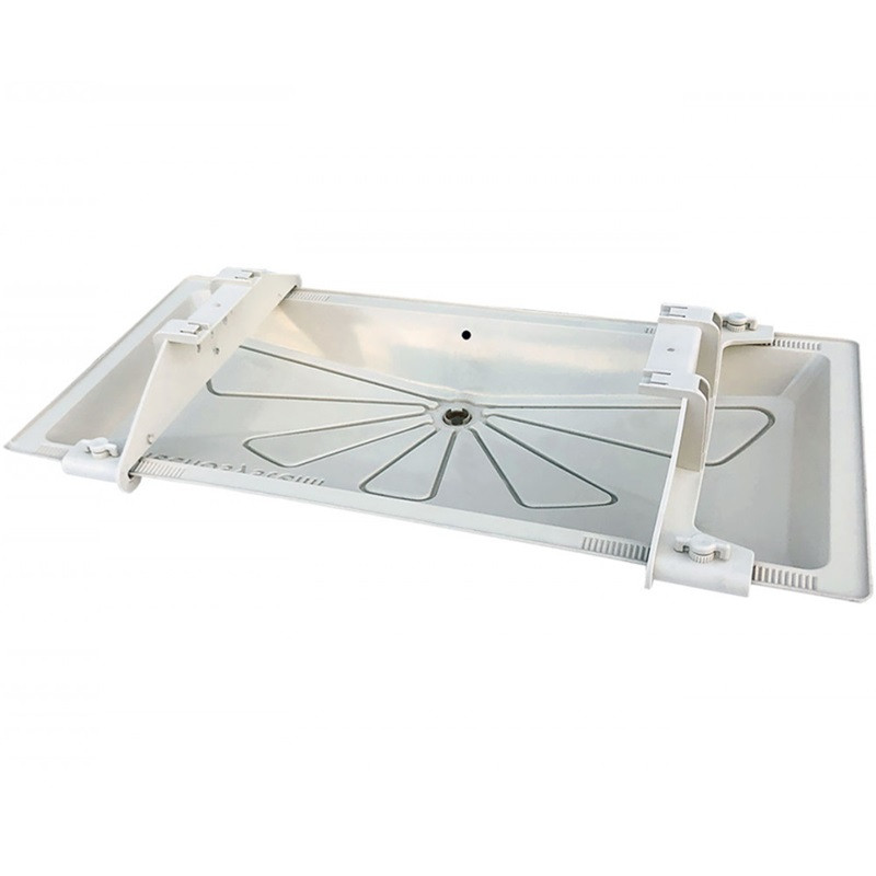 DROPPSKÅL VIT 1050x400mm (utan...