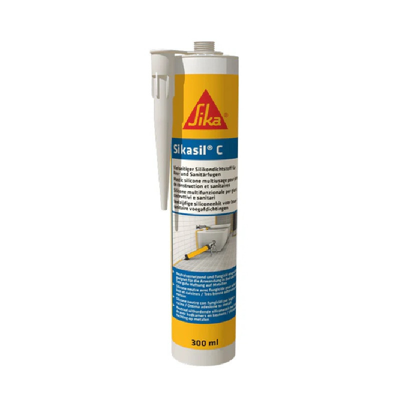 SIKA Sikasil C SILIKON VIT 0,3L