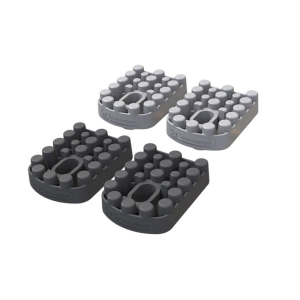 VIBRATIONSDÄMPARE KIT TILL BL.A. MARKKONSOL (2mjuka,2hårda)