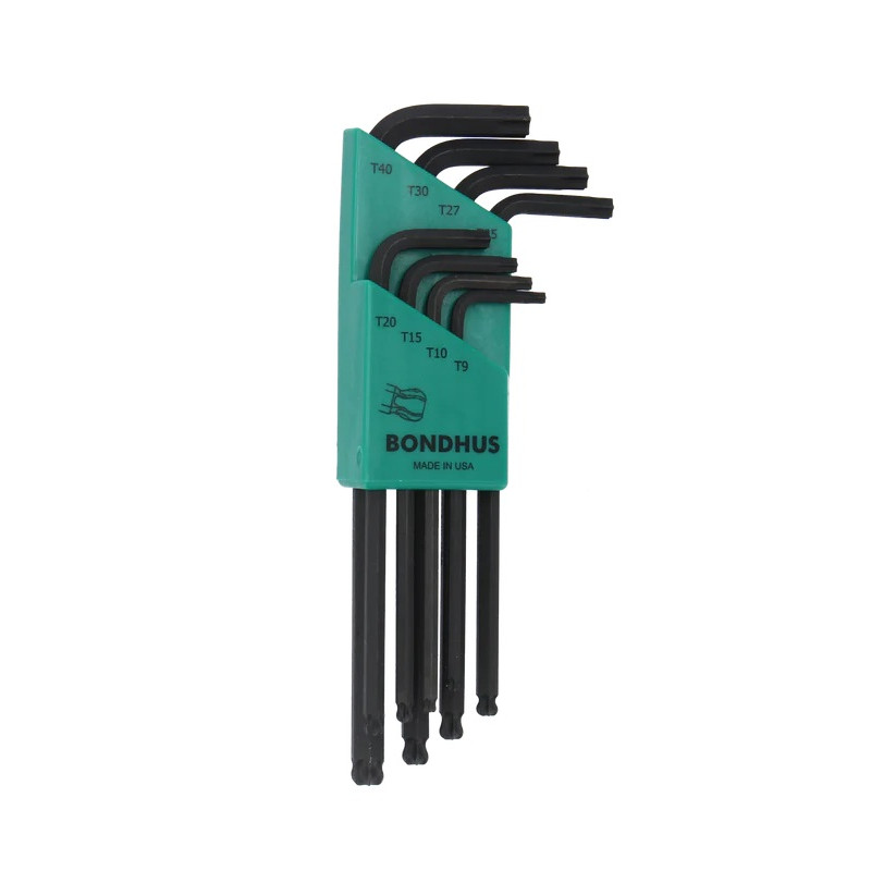 INSEXNYCKELSATS TORX T9-T40 LTX8 BONDHUS