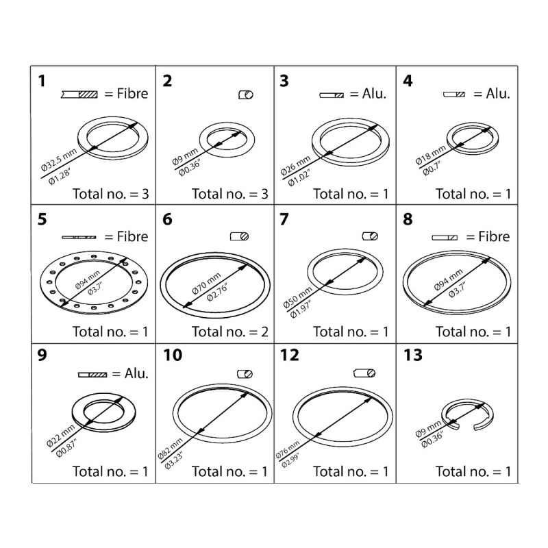DANFOSS INSPECTION KIT ICS/ICM/ICLX...