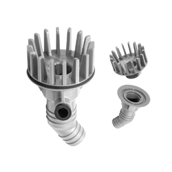 Droppskål med värmekabel mörkgrå ClimaLine pro 7 eco