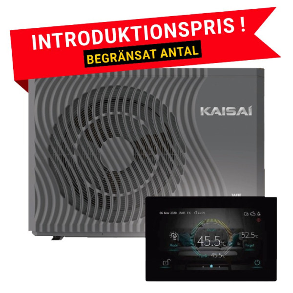 KAISAI AQUA POWER LUFTVATTENVÄRMEPUMP M. SYSTEM KHY-12PY3
