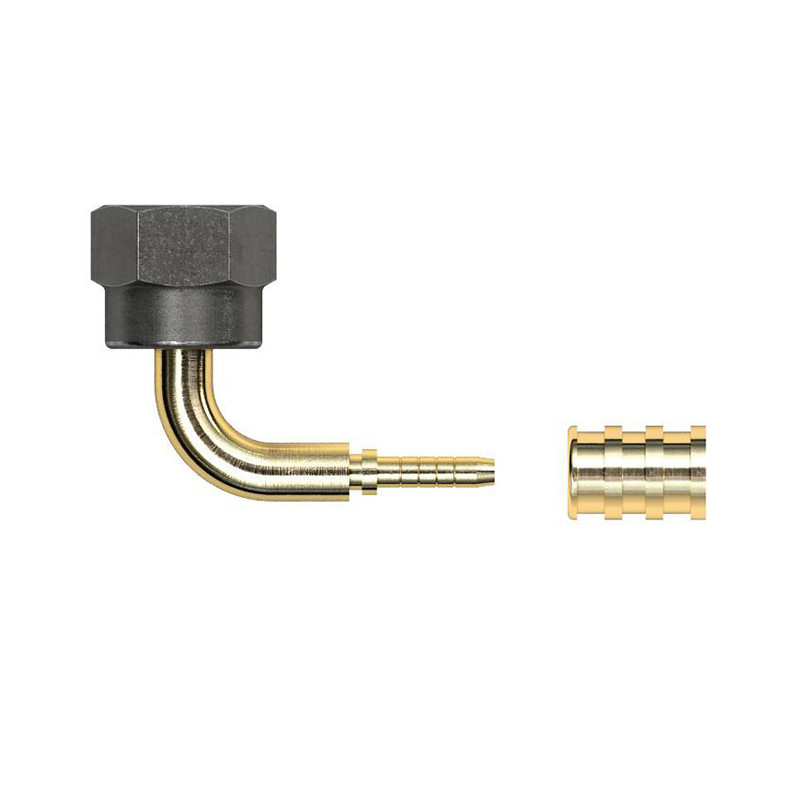 Gomax Koppling vinkel 3/8-FFLxDN4