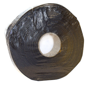 Isolertejp svart 50x3mm 15m