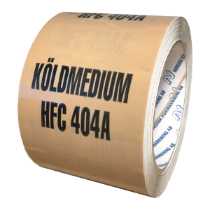 Rörmärkningstejp HFC R404A