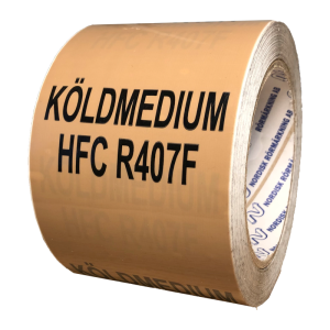 Rörmärkningstejp HFC R407F