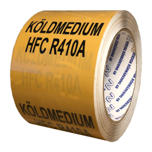 Rörmärkningstejp HFC R410A