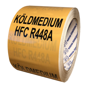 Rörmärkningstejp HFC R448A