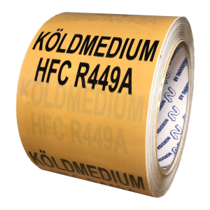 Rörmärkningstejp HFC R449A