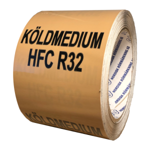 Rörmärkningstejp HFC R32