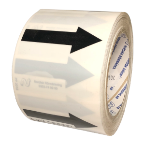 Rörmärkningstejp pil