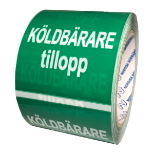 Rörmärkningstejp köldbärare...