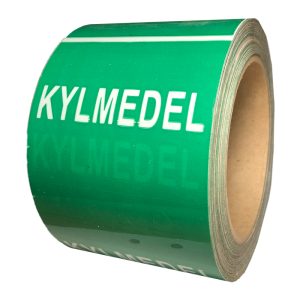 Rörmärkningstejp kylmedel