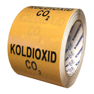 Rörmärkningstejp CO2