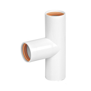 T-rör plast R32-inv x...