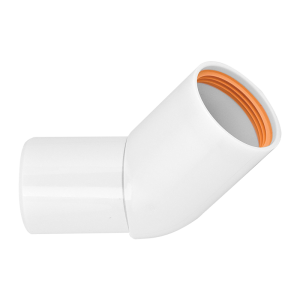 Vinkel 45° plast R40-inv x...