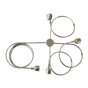 Kapillärrör. stål 4-vägs