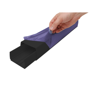 Kanal med skyddsfilm...