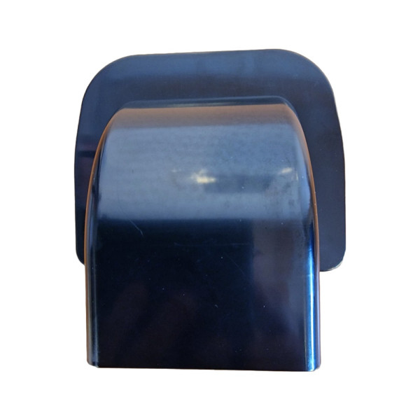 Ändstycke väggenomföring Optimal Duct svart 80x60mm