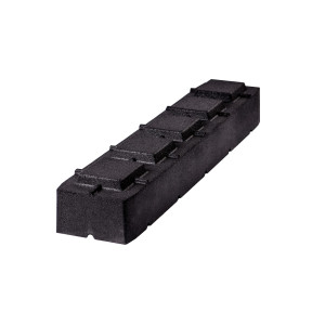 Castel EN Montageblock RR 100 Förhöjning Gummi svart