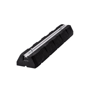 Castel en Montageblock RB60-0 Gummi svart