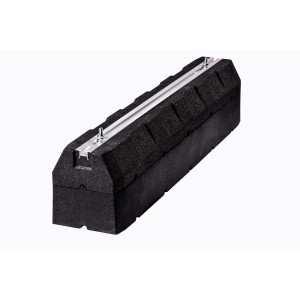 Castel en Montageblock RB60-0 Gummi svart 2