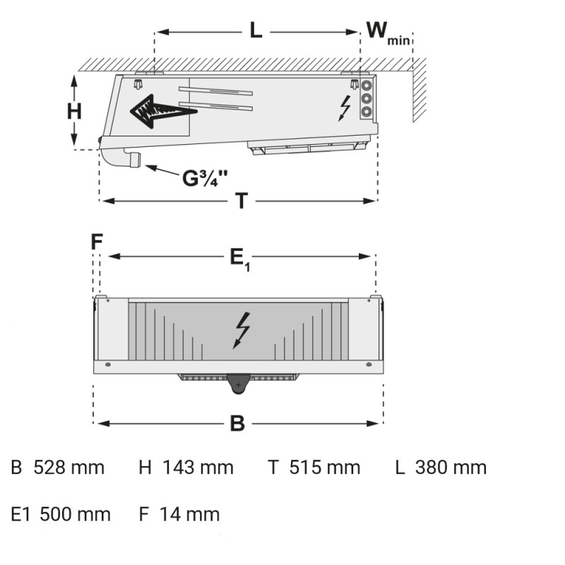 Kelvion Fläktförångare KCB-201-6BE-HX32