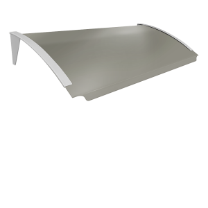 Tak till utomhusaggregat vit