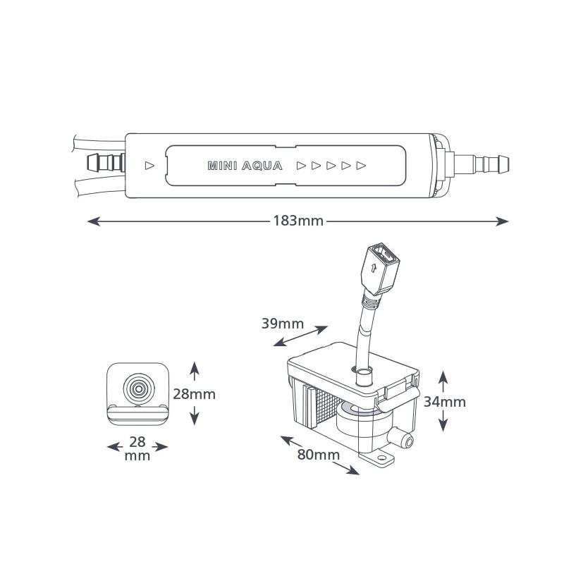 Aspen Pumps kondensvattenpump Mini Aqua Aspen Pumps kondensvattenpump Mini Aqua