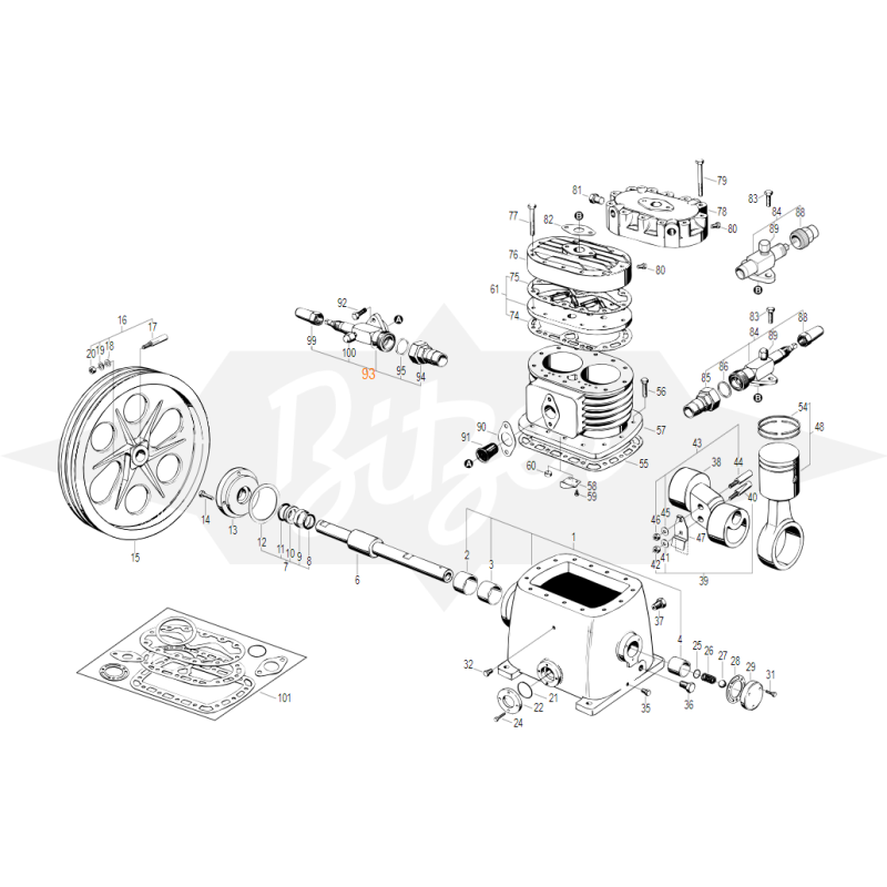 AVSTÄNGNINGSVENTIL BITZER