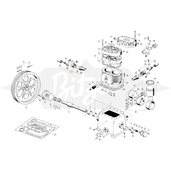 AVSTÄNGNINGSVENTIL BITZER