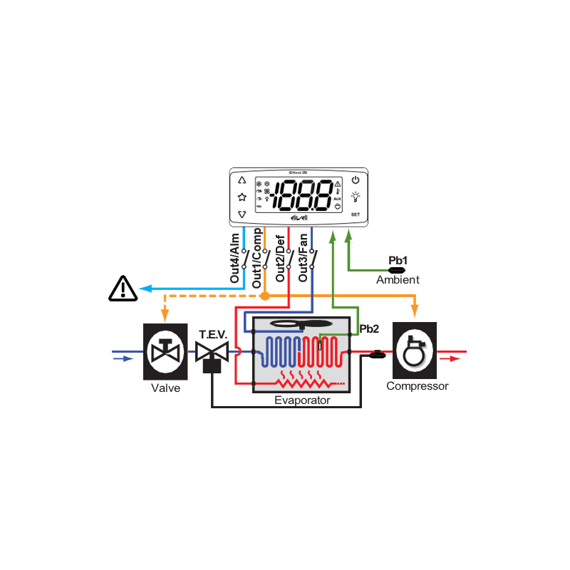 Regulator Eliwell ID Next 978p 230v
