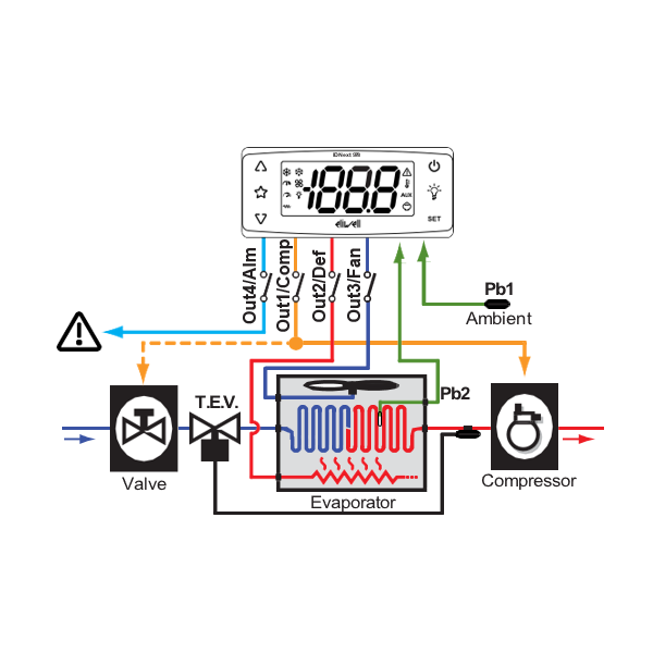 Regulator Eliwell ID Next 978p 230v