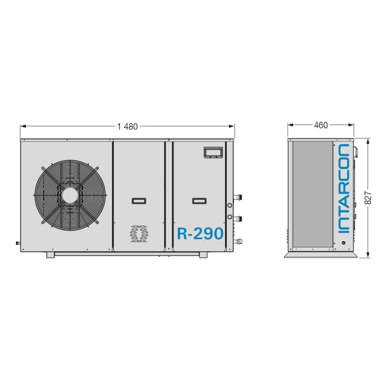 Intarcon Chiller AWF-SD-6 025 Intarcon Chiller AWF-SD-6 025