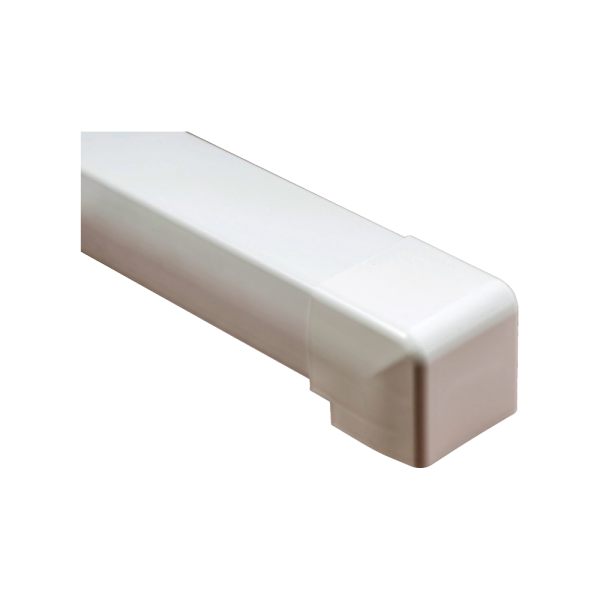 Ytterhörn Optimal Duct vit installerad