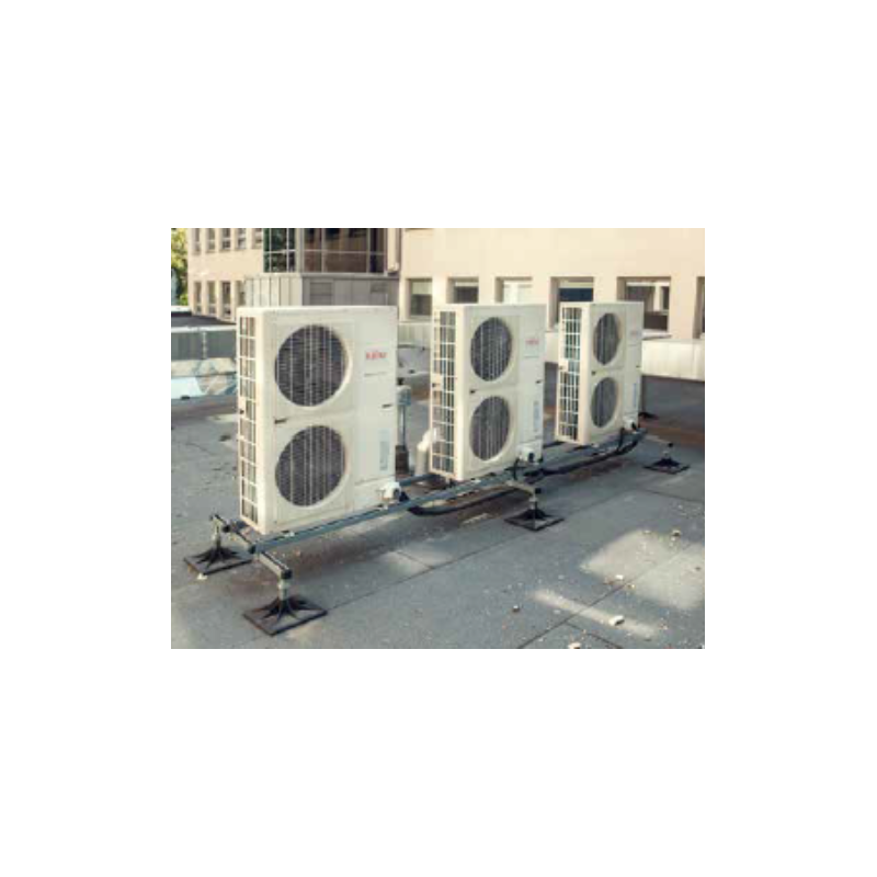 FrameFoot FF8 modul med 8 fötter installerad