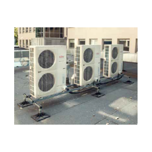 FrameFoot FF4 modul med 4 fötter installerad