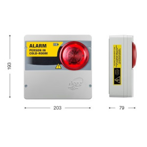 Instängningslarm ECP-APE-03 2